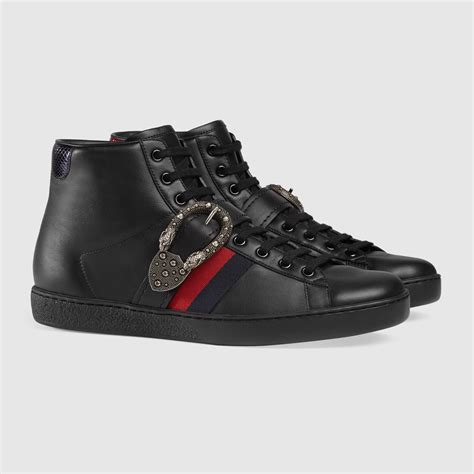 gucci studs shoes|gucci ace high top sneakers.